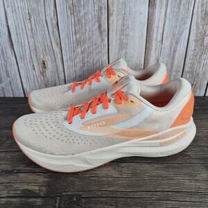 Brooks Adrenaline GTS 24 Running Shoes Women's Sz 11 Pink Orange Glow Limited Ed